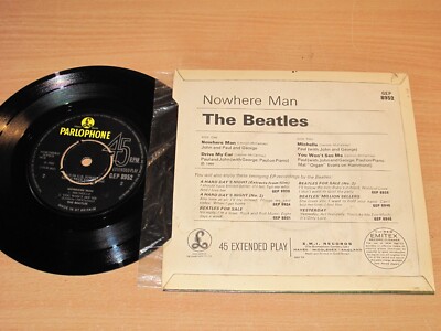 英7” Beatles Nowhere Man GEP8952 PARLOPHONE /00080 The Beatles – Nowhere Man – Vinyl (7