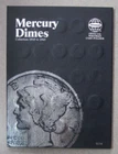 1916-1945 PDS Almost Complete 70-Coin Silver Mercury Dime Set in Whitman Folder
