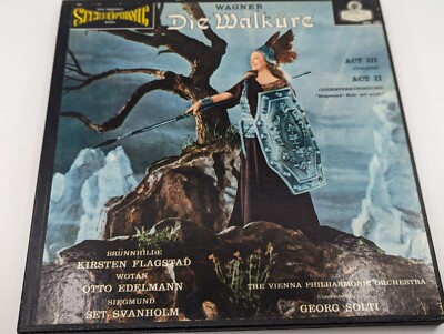 Wagner DIE WALKURE FLAGSTAD 3LP BOX CLASSICAL NM