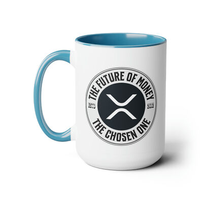 XRP, Ripple, the future, crypto, currency, digital, money, gift, coffee, mug