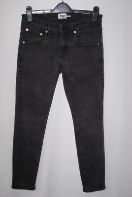 Lager 157 men s faded black rocket jeans size L