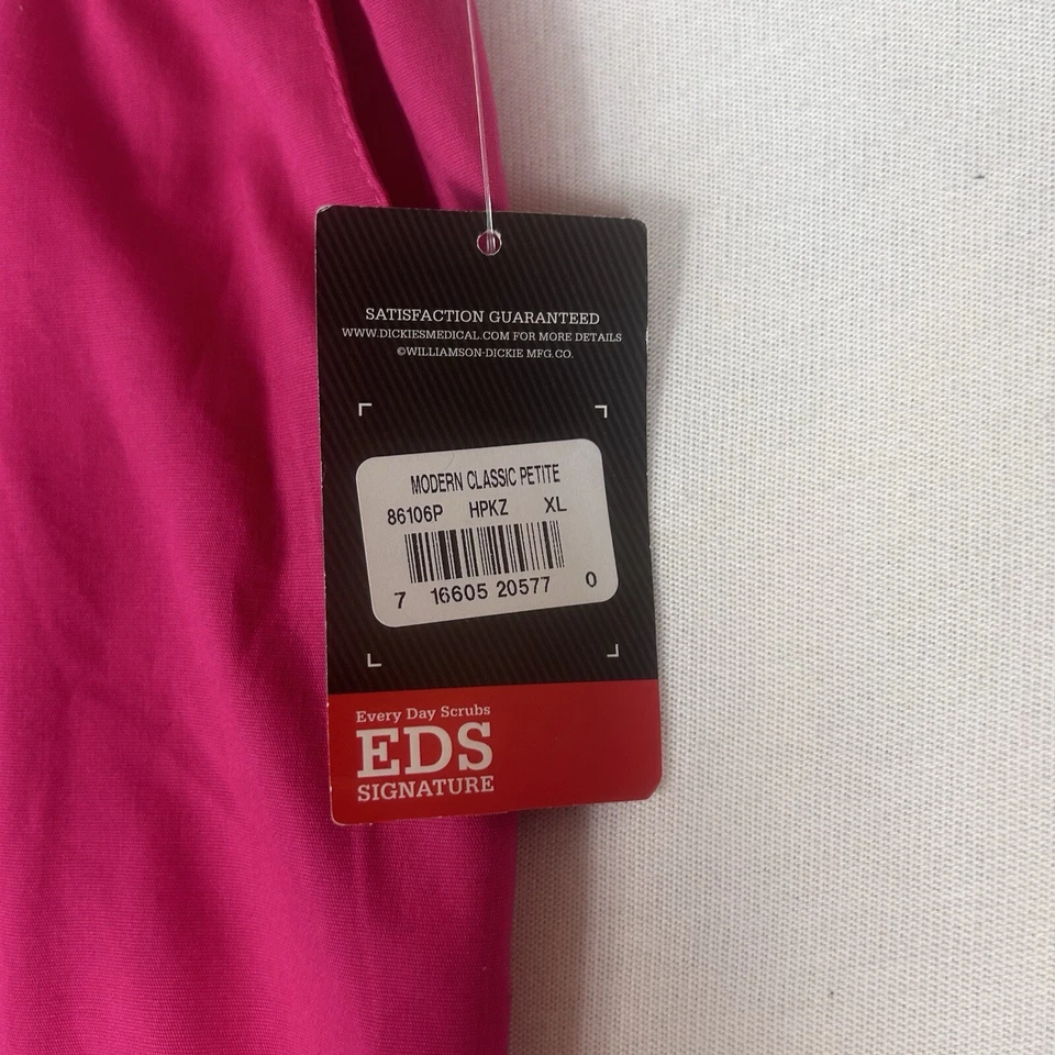 NUEVO Pantalones Médicos Dickies Rosa EDS Para Mujer XL Pequeño Cordón Cintura Elástica Nuevos con Etiquetas Foto 4 de 4