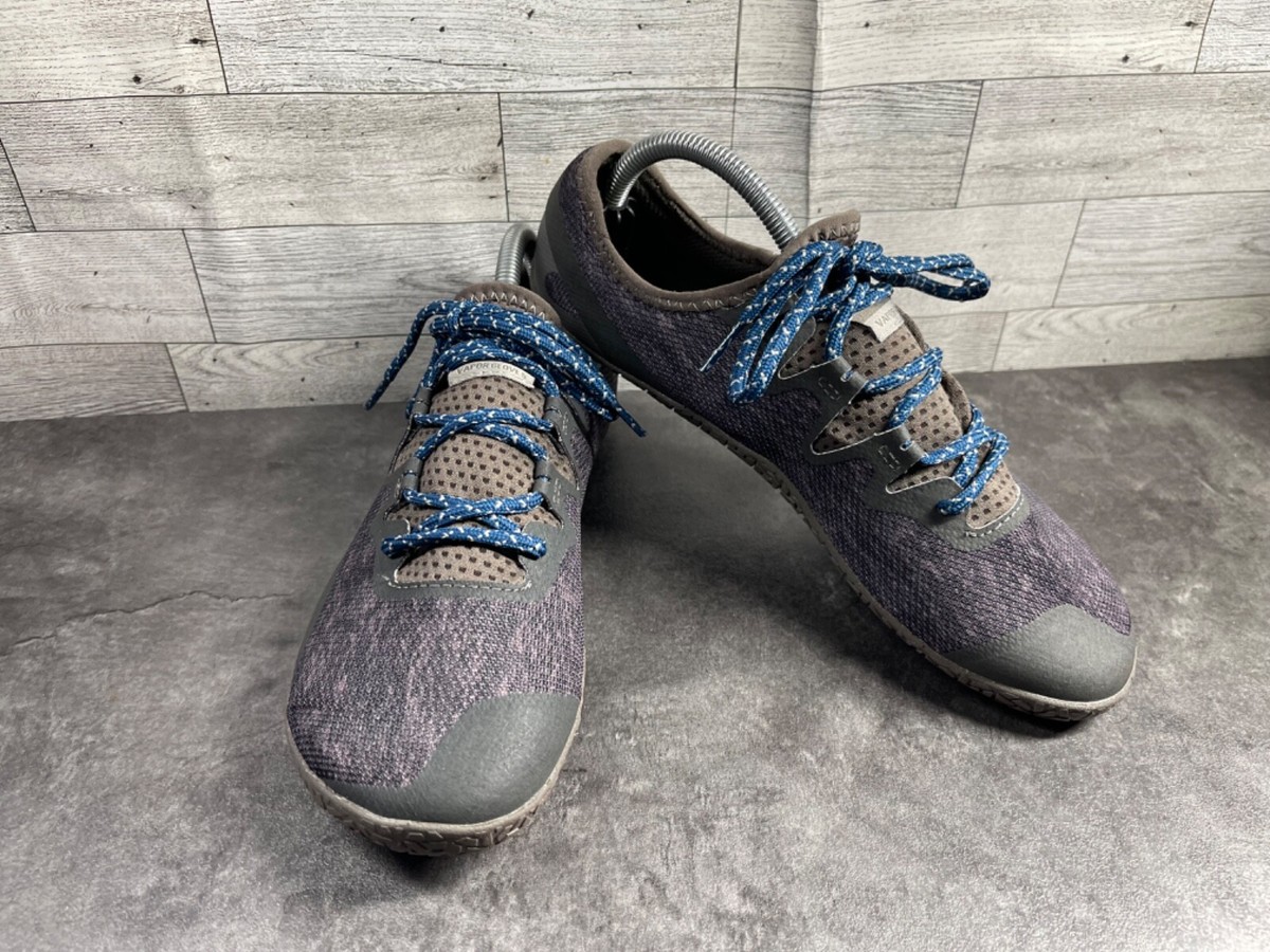 Merrell Barefoot Sneakers Men Vapor Glove Shoes Gray Purple