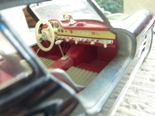 Bburago 1954 Mercedes-Benz 300 SL Black 1/18 Model Car - Rare - Picture 11 of 20