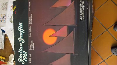 LP ITALIAN GRAFFITI 1961 RCA CELENTANO MINA MODUGNO LITTLE TONY SEDAKA N/MINT