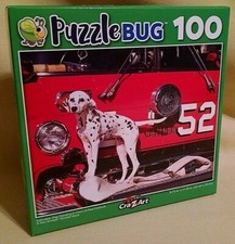 Camión de bomberos puzzle van piel nuevo puzzlebug 100 piezas perro dálmata 2021 #2100 ford.