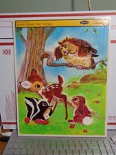 1966 Whitman Walt Disney's Bambi frame tray puzzle- 4507