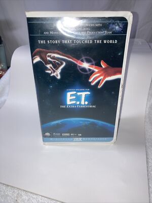 E.T. The Extra-Terrestrial Drew Barrymore Dee Wallace (VHS, 1996) Tested Works
