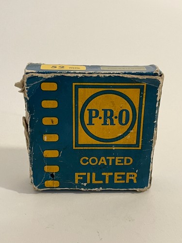 Filtro polarizador recubierto 52mm por cámara P-R-O - Excelente Estado - Imagen 2 de 5