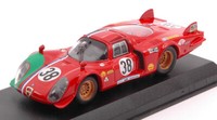Best Model 1/43 Alfa Romeo 38 Le Mans 1969 Statisches Diecast Modell