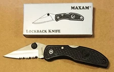 Maxam Falcon V Lockback Pocket Knife
