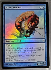 Windrider Eel *FOIL Common* Magic MtG x1 Zendikar