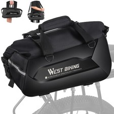 WEST BIKING 13L guscio rigido bici bicicletta sedile posteriore borsa portapacchi