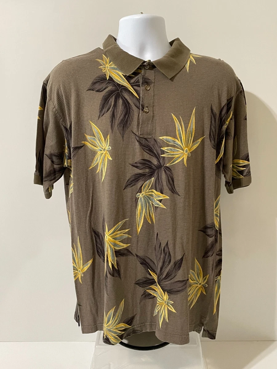 tropical collared shirts