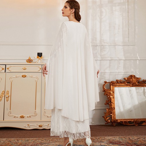 Ramadan Kaftan Abaya Muslim Women Long Dress Maxi Robe Dubai Party Gown Abayas - Picture 207 of 220