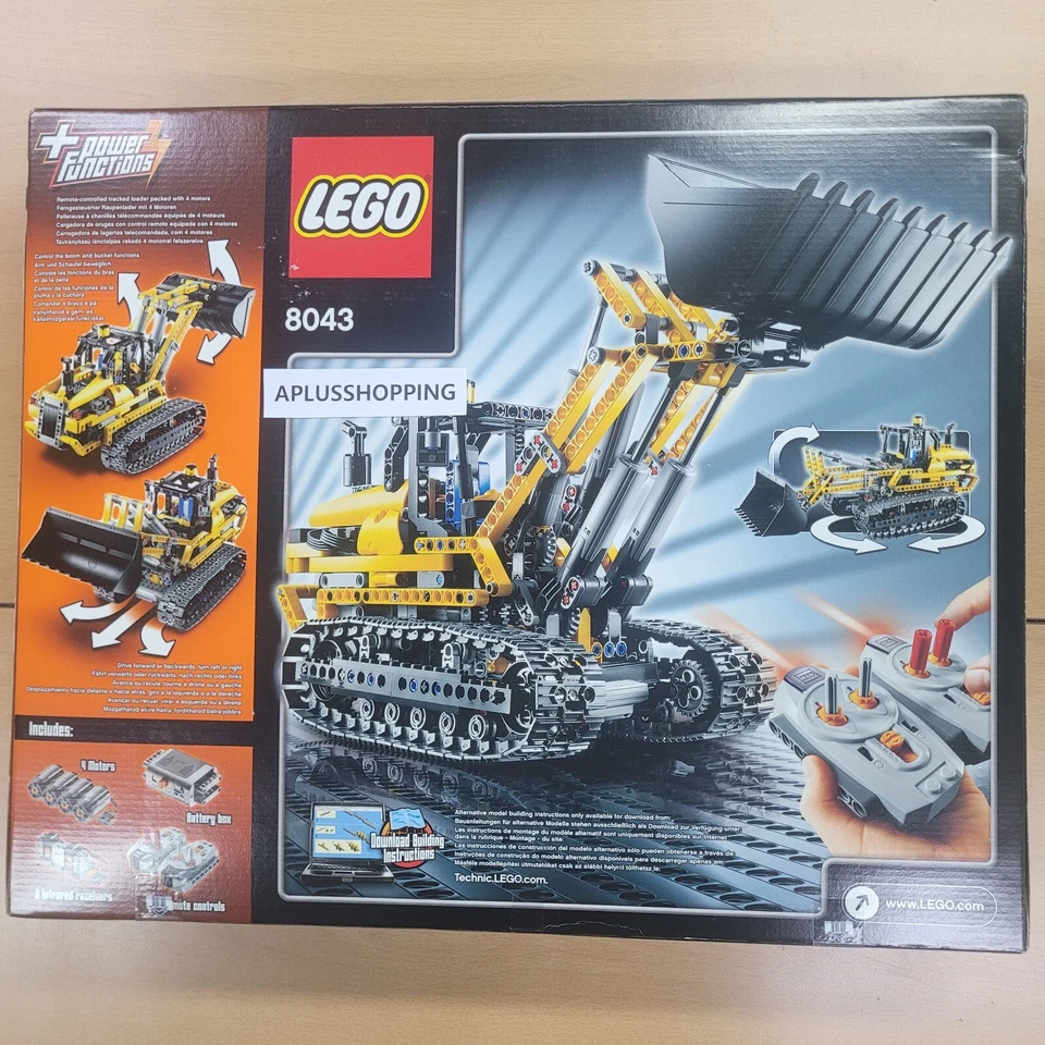 Lego 8043 Motorized Excavator 1123pcs SEALED - Image 2 of 4