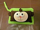 Monkey Plush Pencil Case Pen Case Wallet (NEW)