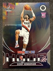 2023-24 Panini NBA Hoops Premium Stock - Hoopla #13 Scoot Henderson (RC)