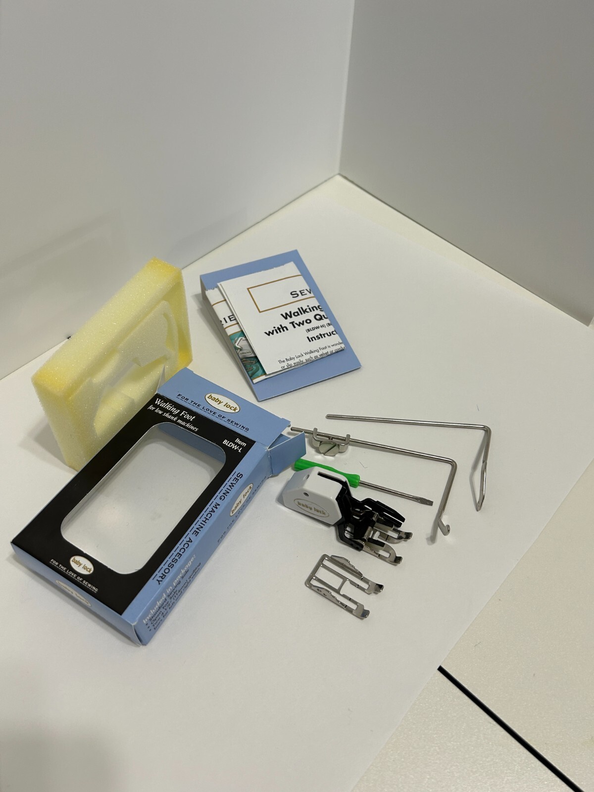 Baby Lock Walking Foot BLDWL Low Shank Machines New in box 98612356691