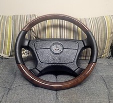 Holzlenkrad Mercedes Benz Sportline W124 W201 R129 W140 W202 G463 Lorinser AMG Holzlenkrad Mercedes Benz Sportline W124 W201 R129 W140 W202 G463 Lorinser AMG