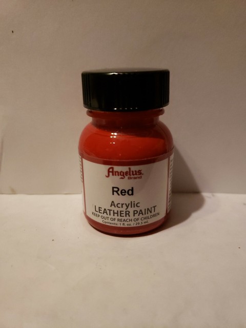 red leather paint