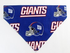 Giants football Dog Bandana Over the Collar dog bandana Dog collar bandana 