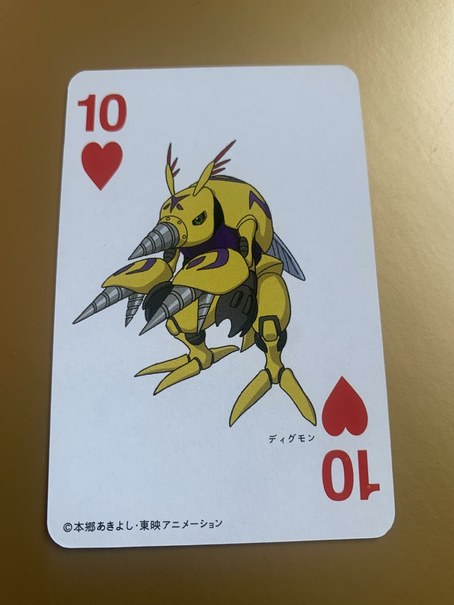 デジモンカードDigimon Trading Cards Series 2 Digimon Adventure 02 Poker Card Playing Card Digimon D-52 | eBay