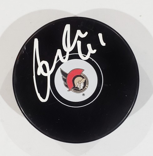 DERICK BRASSARD SIGNED OTTAWA SENATORS HOCKEY PUCK NHL W/LOA - 第 1/1 張圖片