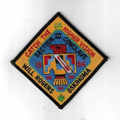 OA 1984 Section 3 Conclave Catch The Higher Vision BLK Bdr. [MX-943]