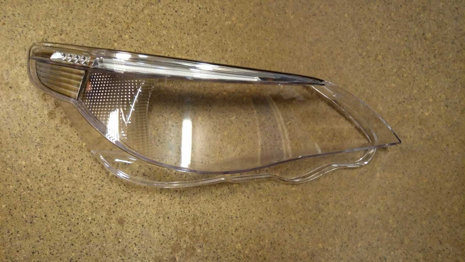 For BMW E60 E61 SALOON / ESTATE  2003 - 2007 Headlight glass Cover Headlamp Lens - Image 2 of 3