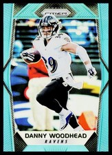 2017 Panini Prizm #121 Danny Woodhead Prizm Light Blue #/199