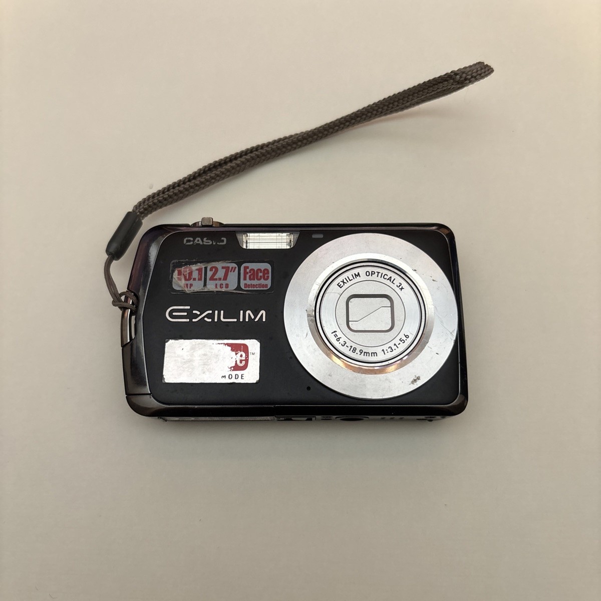 Casio Exilim EX-S5 10.1MP Compact Digital Camera black (For Parts