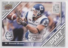 2009 Upper Deck Draft Edition Donald Brown #140 0j6
