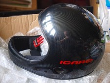 Icaro 2000 carbon fibre weave Paraglider/paragliding HELMET size xxl 64