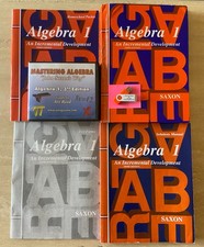 Saxon Algebra 1 3rd Edition Complete Homescho...
