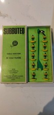 Subbuteo Table Soccer 00 Scale Players 1970s Brazil 
