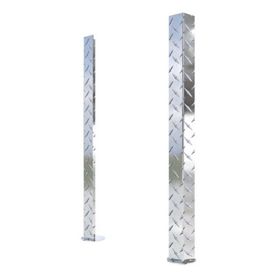 UWS Replacement Bright Aluminum Truck Side Tool Box Legs - 1 Pair