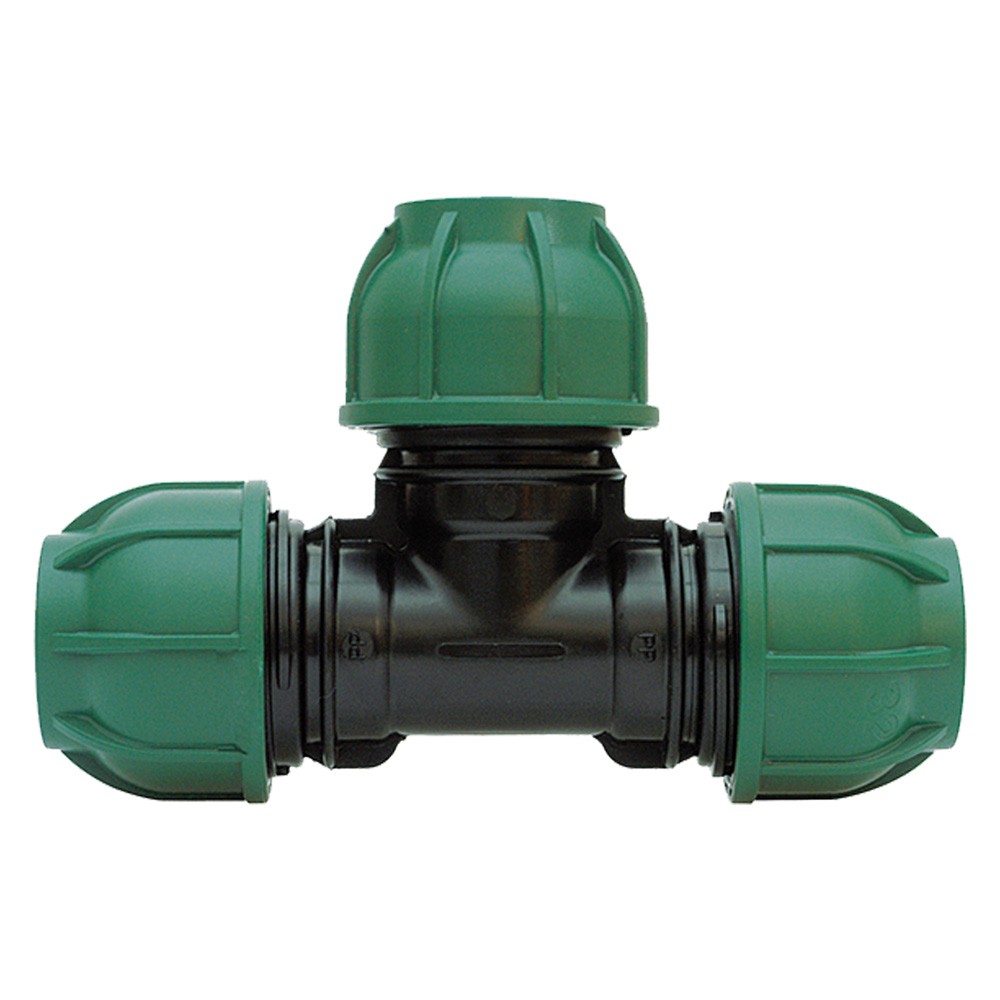 Ti 90° Ø 25 x 25 x 25 PN 10 | Confezione Risparmio 10 Pezzi Irrigazione