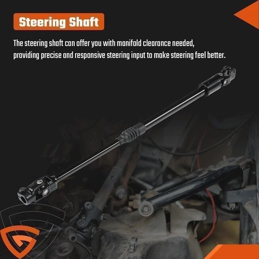 Eje de dirección intermedio inferior adecuado para Jeep Wrangler 1987-1995 EE. UU. 425-274 Foto 3 de 4