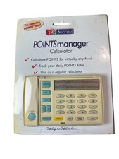 NEW Weight Watchers 1997 123 Success Points Manager/Calculator Never Opened