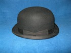 Ladies riding bowler derby from Meyers in Lexington Kentucky.  Size 7 1/8 — photo 1