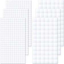 6 Sheets Foam Adhesive Squares, 990pcs Total Double Sided Self Adhesive Circles,