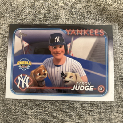 2024 Topps Update Series Aaron Judge #PP-2 PAW PATROL RUBBLE CREW NY Yankees