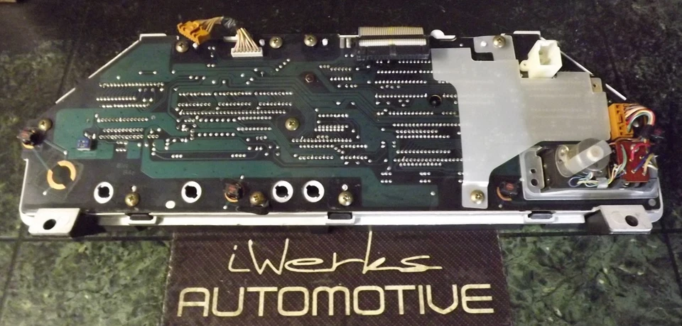 85-88 USDM OEM Nissan Maxima GLE Digital Dashboard Instrument Cluster assembly - Image 3 of 4