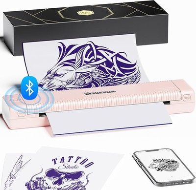Phomemo TP81 Wireless Tattoo Stencil Printer Beginners Upgraded Machine LOT