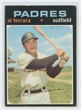 1971 Topps Al Ferrara San Diego Padres #214