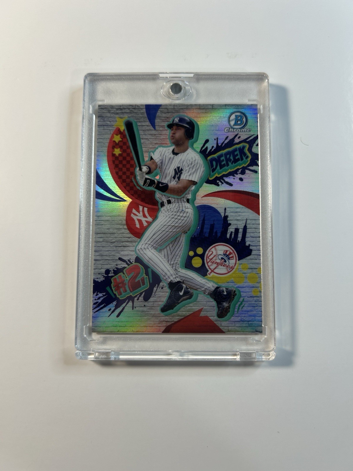 2026 Bowman Baseball Derek Jeter Final Draft Case Hit SSP Yankees