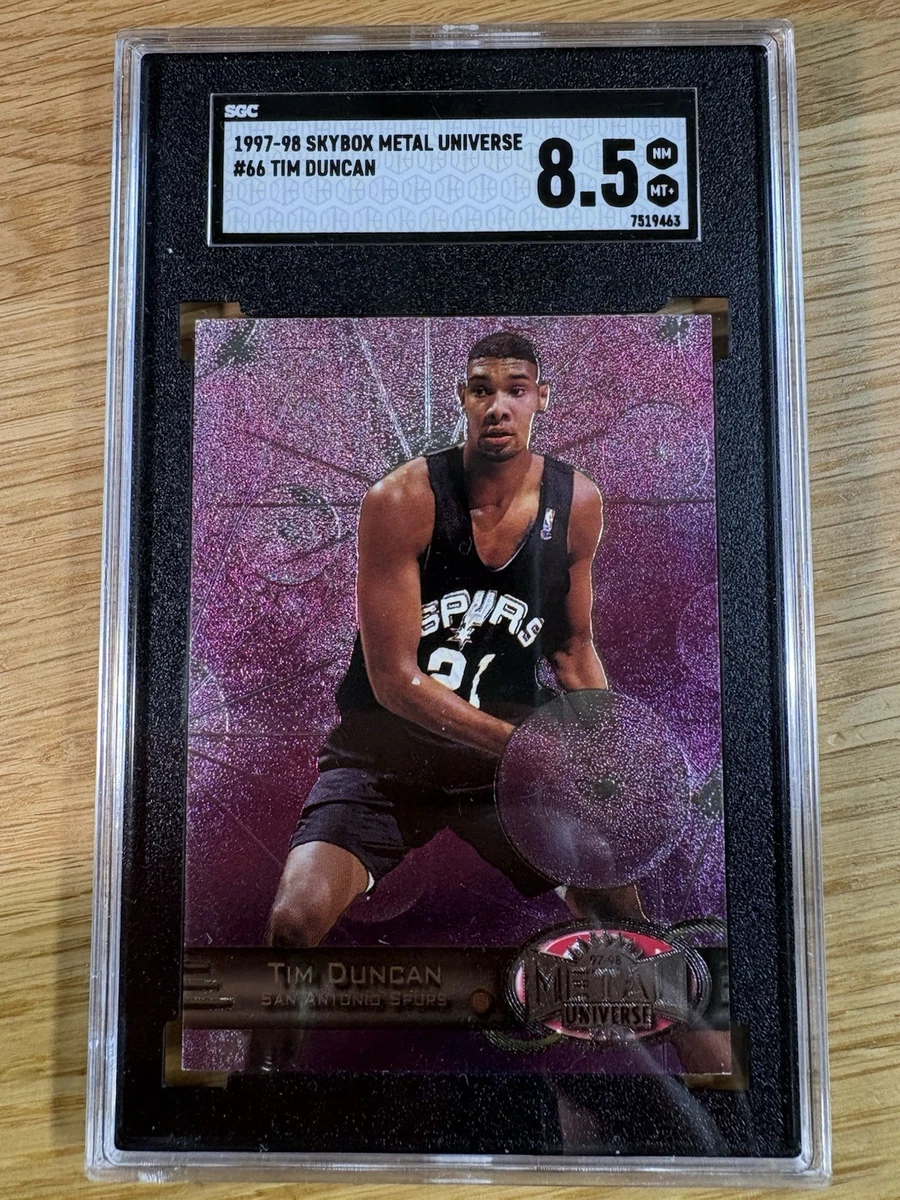 1997-98 Metal Universe - Tim Duncan #66 for sale | eBay