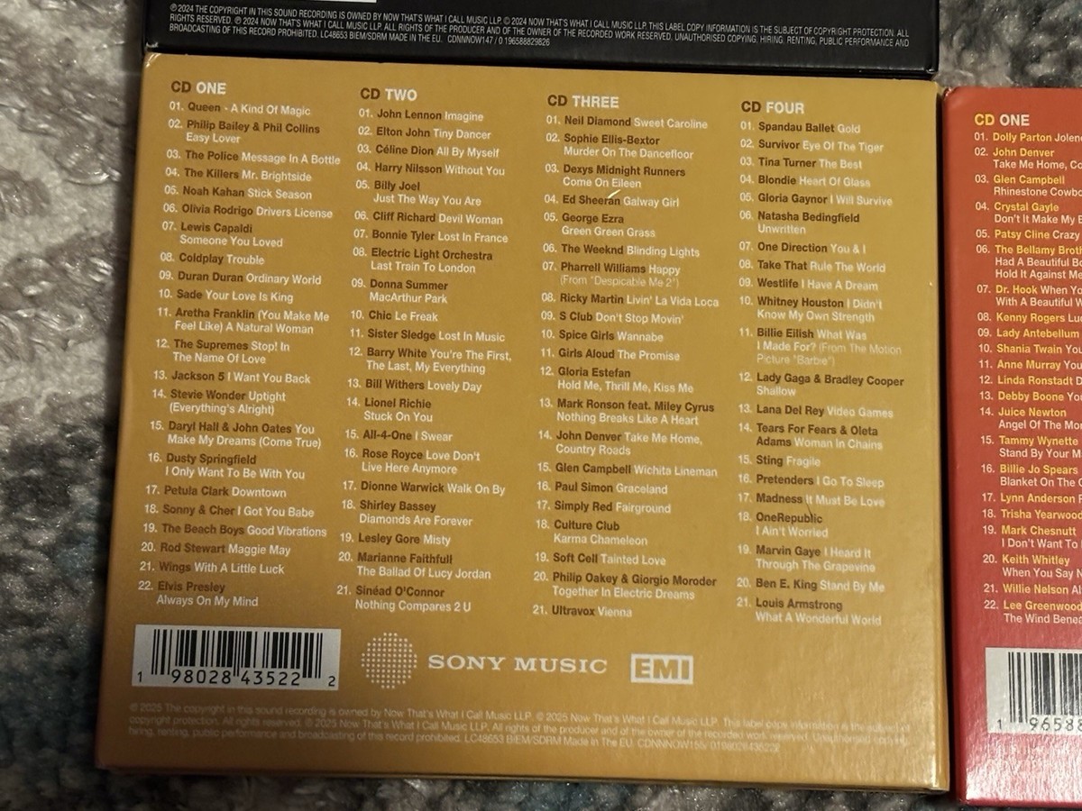 Now That's What I Call Music Compilation CDs Variety 196588693823