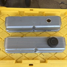 Nice Cal Custom Ford 360 390 427 428 Aluminum Finned Valve Covers 40-1018